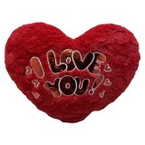 Perna Decorativa Rosie I Love You 45 cm, Plus Catifelat, Umplutura Puf