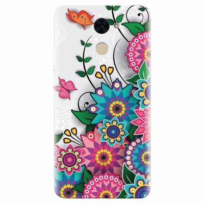 Husa silicon pentru Huawei Nova Lite Plus, Mandala Flowers foto