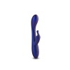 Vibrator Rabbit Royals - Empress, Albastru Metalic, 19 cm, NS Toys