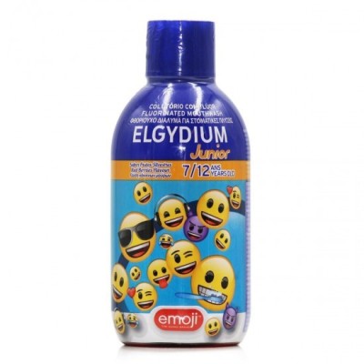 Apă de gură Elgydium Junior Emoji 7-12 ani 500 ml foto