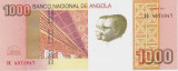 Bancnota Angola 1,000 Kwanzas 2012 ( 2017) - P156b UNC