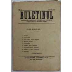 BULETINUL ASOCIATIEI GENERALE A CORPULUI DIDACTIC PRIMAR ROMAN , NR. 2 , APRILIE 1916 , PREZINTA PETE SI URME DE UZURA