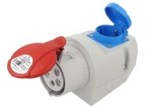 Conector alimentare AC trifazate, 16A, 400VAC, IP44