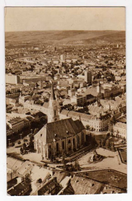 CLUJ VEDERE PANORAMICA CATEDRALA SF. MIHAIL foto