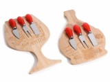 Cumpara ieftin Set 2 platouri servire branzeturi 20x30 cm