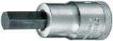 Cap tubular hexagonal Gedore 8 mm cu prindere 1/2 pentru chei tubulare