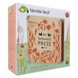 Presa mea botanica din lemn premium, Tender Leaf Toys