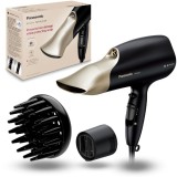 Uscator de par Panasonic EH-NA67PN825, 2000W, tehnologie nanoe&trade; pentru protectia parului si a scalpului, 4 trepte de temperatura, 3 viteze, Roz-Gold