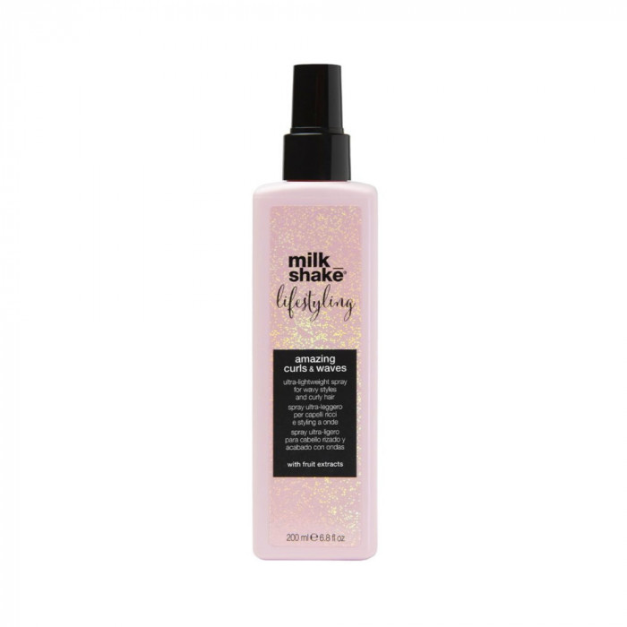 Spray protector pentru par cret si ondulat, Milk Shake, Amazing Curls&amp;Waves, 200ml