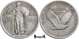 1920, &frac14; Dollar - Standing Liberty Quarter - Statele Unite ale Americii