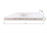Filtru habitaclu MAHLE LA57