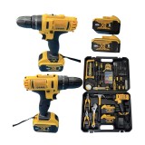 Bormasina Motoyama Japan, 120 piese, 48V doua Baterii extra, incarcator inclus, model 2025