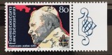 BC368, Liechtenstein 1983, timbru Papa Ioan Paul al II-lea