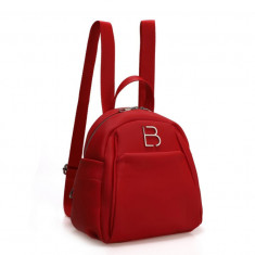 Rucsac, Lucky Bees, 915 Red, piele ecologica, rosu