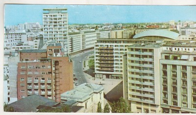 bnk cp Bucuresti - Vedere spe Piata Palatului RPR - circulata foto