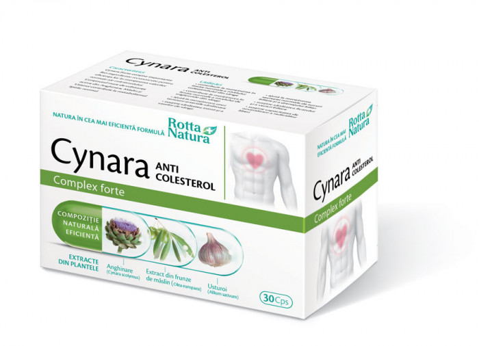 Cynara (anticolesterol) complex forte 30cps rotta natura