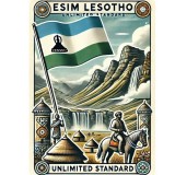 eSIM Lesotho, Unlimited Standard, 30 Days