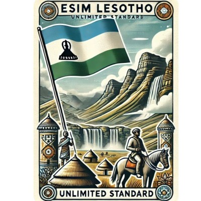 eSIM Lesotho, Unlimited Standard, 30 Days foto