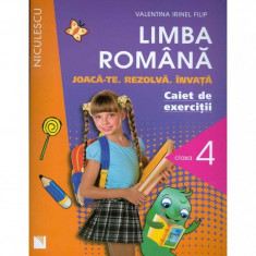 Limba Romana clasa 4. Caiet de exercitii - Valentina Irinel Filip foto