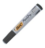 Marker permanent,varf tesit,corp gros,negru,Bic 2300 Marking