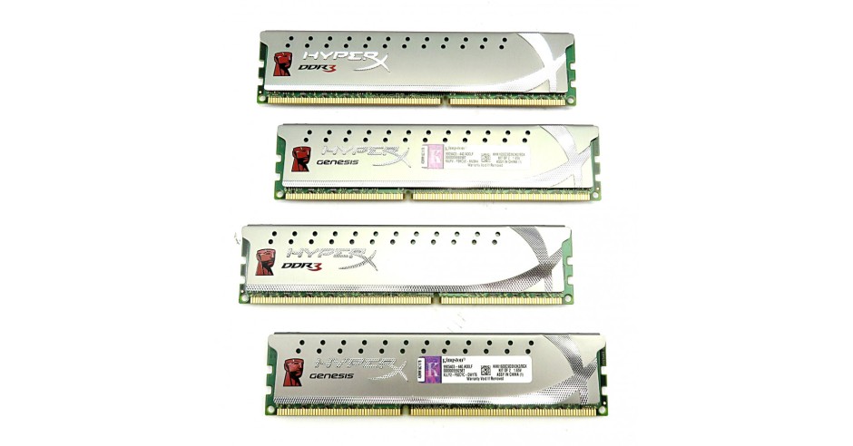 Barrettes Mémoire HYPERX FURY 8Go 8GB 2x4Go RAM DDR3 PC3-10600 1333 CL9