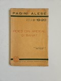Ion Pillat, Poeti din Ardeal si Banat, Bucuresti, 1936