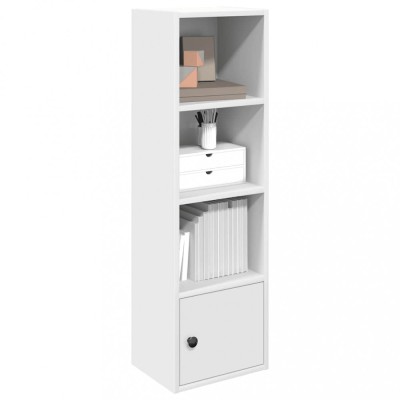vidaXL Bibliotecă, alb, 31x24x102 cm, lemn prelucrat 860337 foto