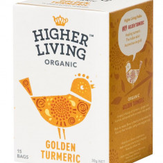 Ceai Golden Turmeric Bio 15plicuri Higher Living