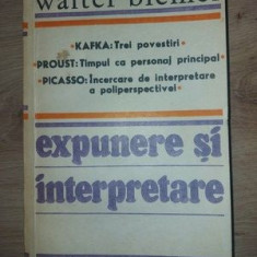 Expunere si interpretare- Walter Biemel