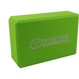 Master Sport Master Yoga bloc pentru yoga culoare Green (23 &times; 15 &times; 7,5 cm) 1 buc