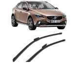 Cumpara ieftin Set stergatoare auto VOLVO V40 Cross Country (526) din 2012-2019, pentru parbriz auto, 2 bucati, Bosch Aerotwin Multi, din cauciuc siliconat rezistent