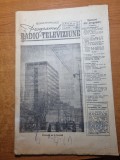 Radio tv 5 decembrie 1963 cu programul din 8 -14 decembrie 1963