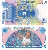 UGANDA 5 shillings ND 1979 UNC!!!