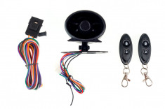 Sistem Alarma auto MINI cu doua telecomenzi foto