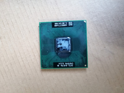 procesor laptop Intel Core 2 Duo T6400 slgj4 AW80577GG0412MA socket p PGA478 478 foto