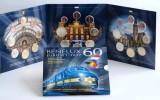BENELUX 2017 -3 Seturi monetarie 1 cent -2 euro + medalie -folder/BU, Europa