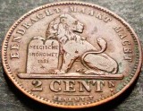 Moneda istorica 2 CENTIMES - BELGIA, anul 1902 *cod 5257 = BELGES