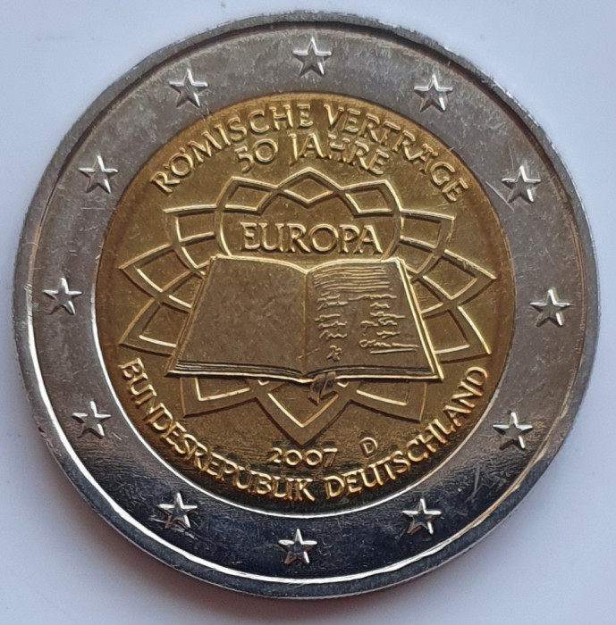 Germania 2 euro 2007 UNC - Treaty of Rome - km 259 - E001