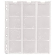 Set folii NUMIS NH12 pentru 12 monede