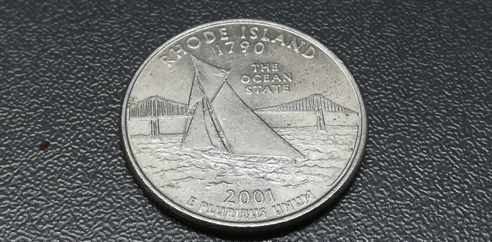SUA Quarter Rhode Island 2001