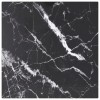 Blat masa negru 30x30 cm 6 mm sticla securizata design marmura