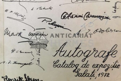 Autografe. Catalog de expozitie - 1972 ($P56) foto