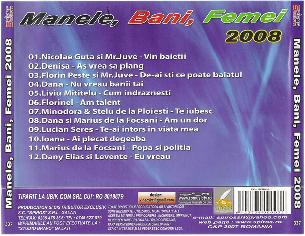 CD Manele, Bani, Femei, original | Okazii.ro