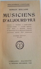ROMAIN ROLLAND MUSICIENS D&amp;#039;AUJOURD&amp;#039;HUI - PARIS foto