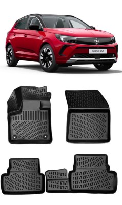 Set Covorase Auto Cauciuc Umbrella Pentru Opel Grandland 2021-2024 foto