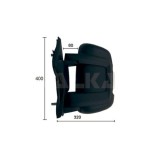 Oglinda exterioara Peugeot Boxer; Fiat Ducato (250); Citroen Jumper, Alkar 9233922, parte montare : Stanga