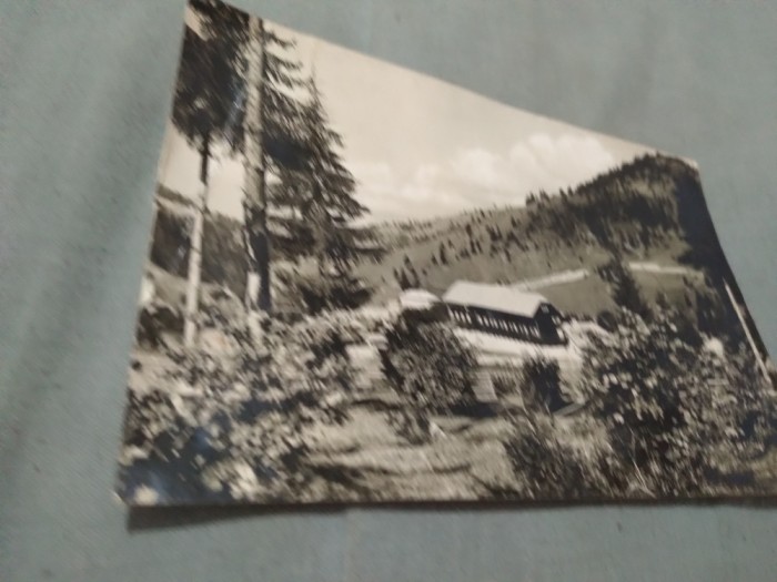 CARTE POSTALA MUNTII RODNEI-COMPLEX TURISTIC BORSA CIRCULATA