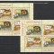 ROMANIA 2005 LP 1683 c EUROPA 2005 GASTRONOMIE PERECHE BLOCURI DE 4 TIMBRE MNH