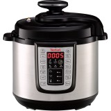 Oala sub presiune electrica Tefal CY505E30 One Pot, 1200 W, 6 L, 25 de programe, pastrare la cald, Negru