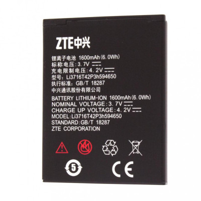 Acumulator OEM ZTE Li3716T42P3H594650 foto